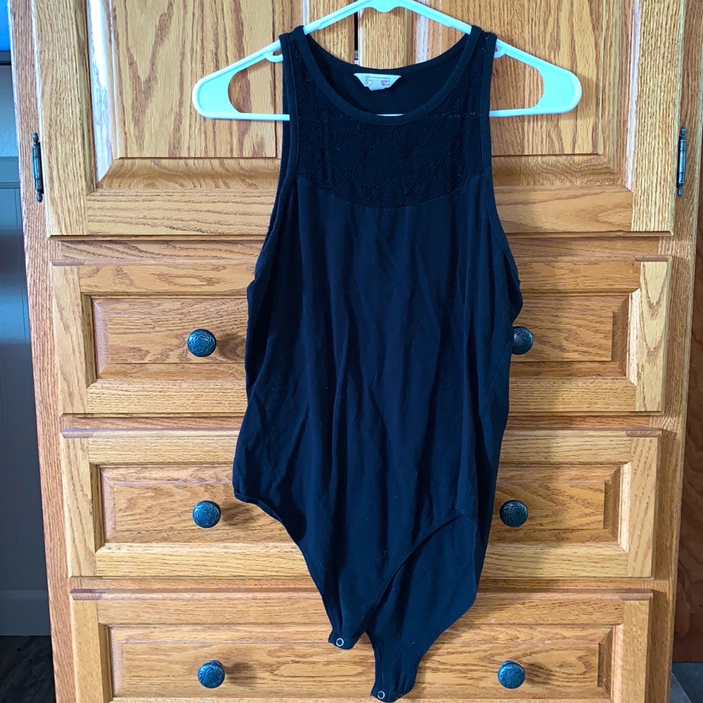 Black bodysuit
